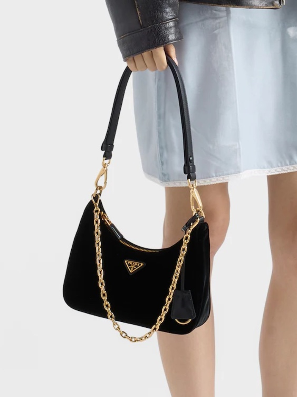 Prada Re-Edition Mini Velvet Bag - Picture 14 of 14